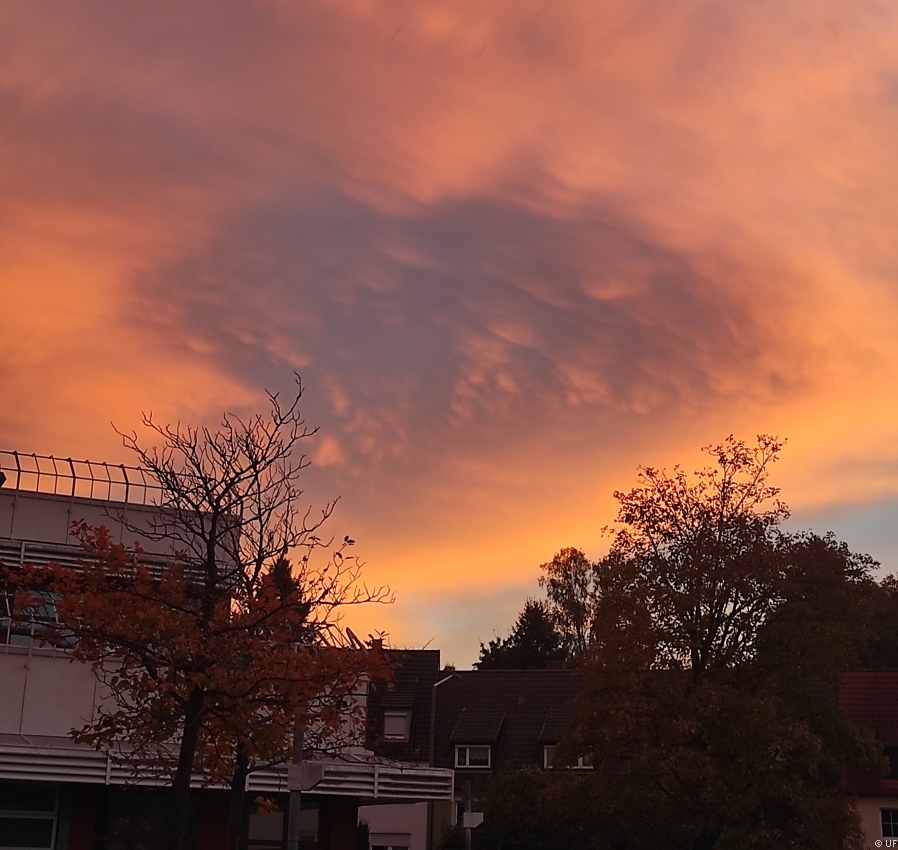 Mammatus Wolken